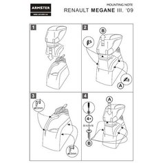 Підлокітник ArmSter 2 Renault Megane III/Fluence с 2009р.