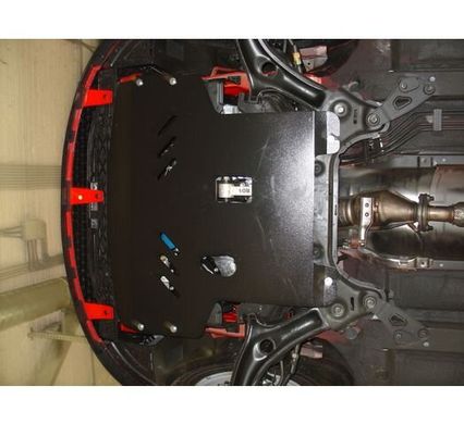 Защита картера двигателя Novline HYUNDAI i20 с 2009г. 1,2/1,4/1,6л. МКПП/АКПП