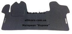 Ворсові килимки Opel Movano с 2010г. 1 ряд (STANDART)