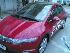 Дефлекторы окон HIC Honda Civic 2006-2012 хэтчбек