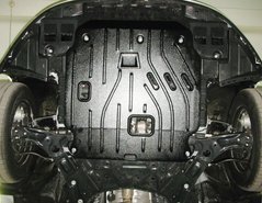 Защита картера двигателя Полигон-Авто HYUNDAI i-40 1.6л МКПП c 2012г. (кат. E)