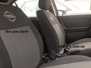 Авточехлы Opel Zafira B 7 мест 2005-2011г. (Автоткань, EMC-Elegant Classic)