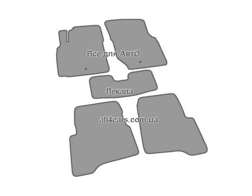 Ворсові килимки Nissan Almera Classic (N17) 2006–2012р. (STANDART)