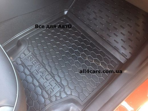 Килимки в салон Renault Captur з 2013р. (Avto-Gumm, поліуретан)