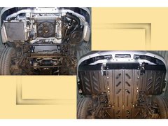 Защита картера двигателя Полигон-Авто KIA Pregio GS 2,7D 1997-2002г. (кат. St)