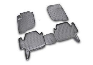Коврики в салон Mitsubishi Pajero Sport 2008-2011г.(Element, полиуретан)