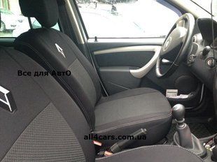 Авточехлы Renault Kangoo с 2008г. (Автоткань, АВ ТЕКС)