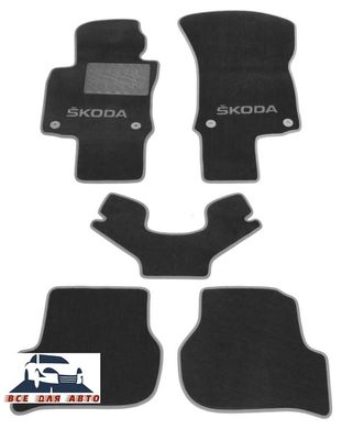 Ворсові килимки Skoda Octavia A5 2004–2013р. (STANDART)