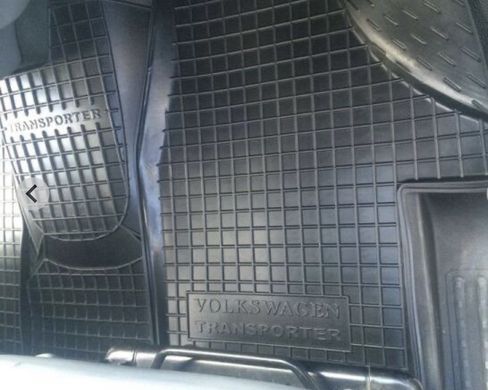 Килимки в салон VW T5 Transporter з 2003р., (1+1) (Avto-Gumm, поліуретан)