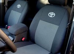 Авточехлы Toyota Corolla 2013-2018г. (Автоткань, EMC-Elegant Classic)