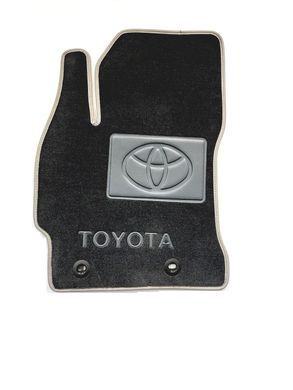 Ворсовые коврики Toyota Corolla 2013-2018г. (STANDART)