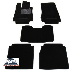 Ворсовые коврики Mercedes S-Class (W220) Long 1998-2005г. (STANDART)