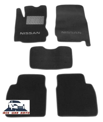 Ворсові килимки Nissan Note 2005–2012р. (STANDART)