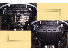 Защита картера двигателя Полигон-Авто KIA Rio 1,4л 2005-2011г. (кат. St)
