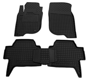 Коврики в салон Mitsubishi Pajero Sport '2008-16г. (Avto-Gumm, полиуретан)