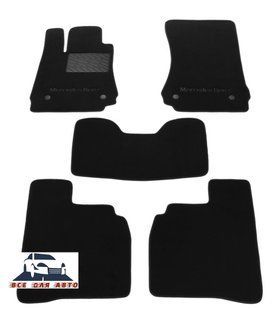 Ворсовые коврики Mercedes S-Class (W221) 2005&ndash;2013г. Long (STANDART)