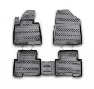 Коврики в салон Hyundai Santa Fe с 2012г. (5 мест) (Element, полиуретан)