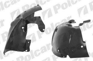 Підкрилки Polcar Renault Scenic 2 2003-2006г., 2шт. перед. передня частина