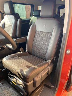 Авточохли з екошкіри Citro&euml;n Berlingo з 2018р., "Tuning Cobra"