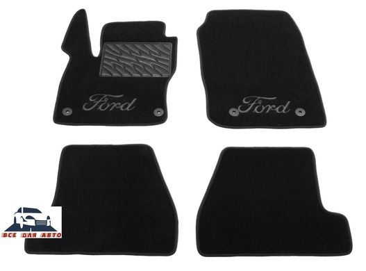 Ворсові килимки Ford Focus з 2015р. (STANDART)