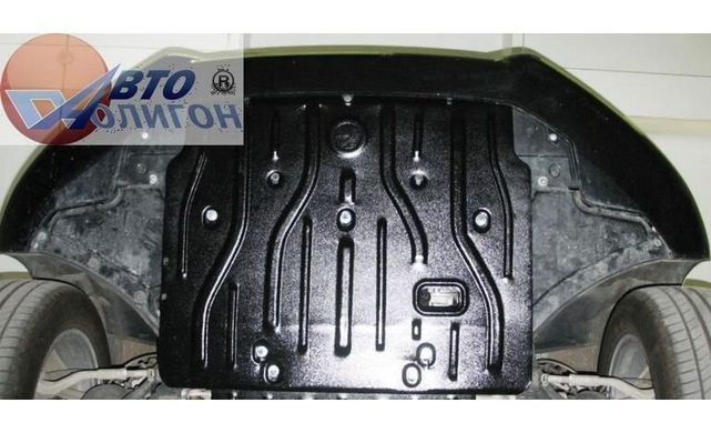 Защита картера двигателя Полигон-Авто AUDI A4 1,8л TFSi , АКПП-МКПП, 2008-2012г. (кат. E)