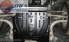 Защита коробки Полигон-Авто AUDI A4 1,8 TFSi , АКПП-МКПП, 2008- 2012г. (кат. St)