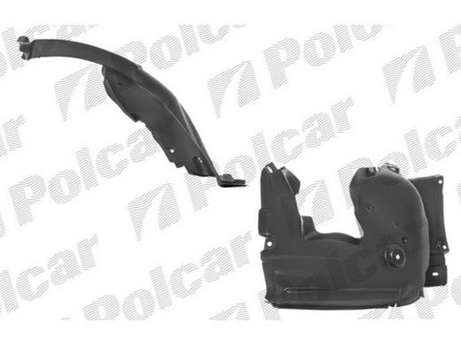 Підкрилки Polcar BMW 3 (E90/91) 2004-2008г., 2шт. перед. задня частина