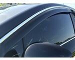 Дефлектори вікон HIC Mercedes GL-Class X-166 с 2013г. с хром молдингом