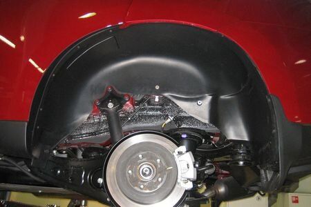 Підкрилки з шумоизоляцией TOTEM (Novline) Lexus RX 270/ 350/ 450H 2009-2012гр. 2шт. задні