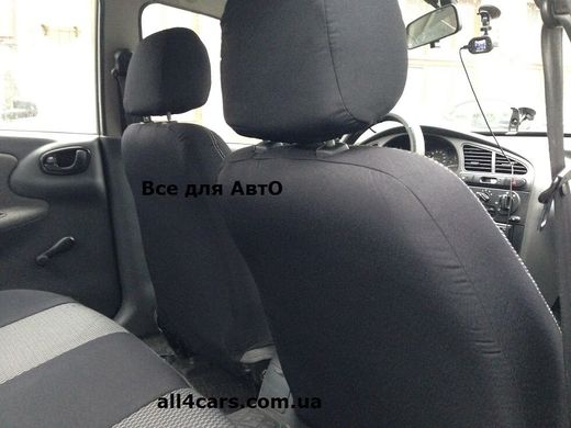 Авточехлы Daewoo Lanos, с задними подголовниками (Автоткань, EMC-Elegant Classic)
