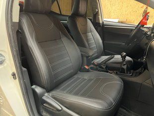 Авточохли з екошкіри Toyota Corolla '2013-2018р., "Tuning Cobra"