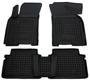 Коврики в салон Daewoo Gentra c 2013г. (Avto-Gumm, полиуретан)