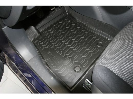 Коврики в салон 3D Nissan Tiida C12 с 2011г. (Element, полиуретан)