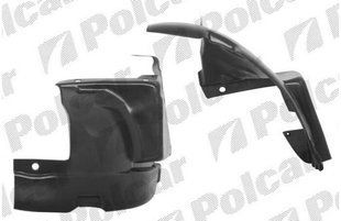 Підкрилки Polcar Opel Vivaro 2001-2006г., 2шт. перед. задня частина