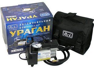 Компресор автомобільний "УРАГАН" 12В, 35л/хв