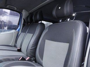 Авточехлы RENAULT TRAFIC (1+2) 2001-2014гг., (Premium Style, MW Brothers)