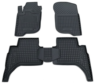 Коврики в салон Mitsubishi L200 с 2016г., короткая база (Avto-Gumm, полиуретан)