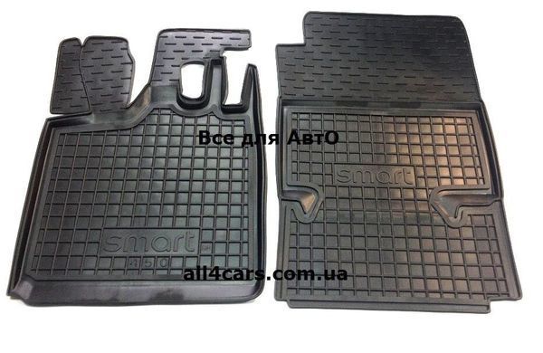 Килимки в салон SMART ForTwo 450 '1998-07р. (Avto-Gumm, поліуретан)