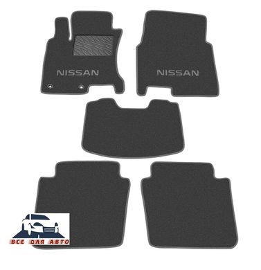 Ворсові килимки Nissan Qashqai +2 (3 ряда) 2008-2014р. (STANDART)