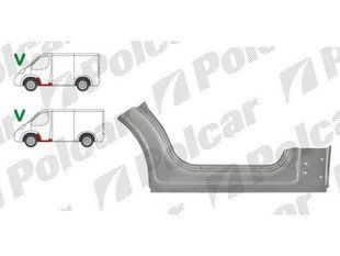 Порог левый Renault Renault Trafic (часть крыла) с 2001г