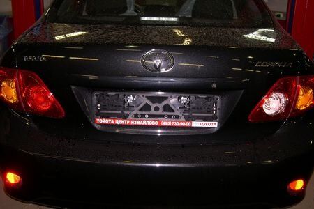 Підкрилки TOTEM (Novline) Toyota Сorolla E14 2007-2013р., 2 шт. задні
