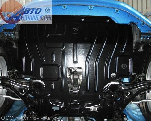 Защита картера двигателя Полигон-Авто HONDA Jazz 2009-2010г. (кат. St)