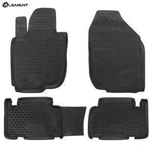 Коврики в салон Toyota RAV4 2005-2012г. (Element, полиуретан)
