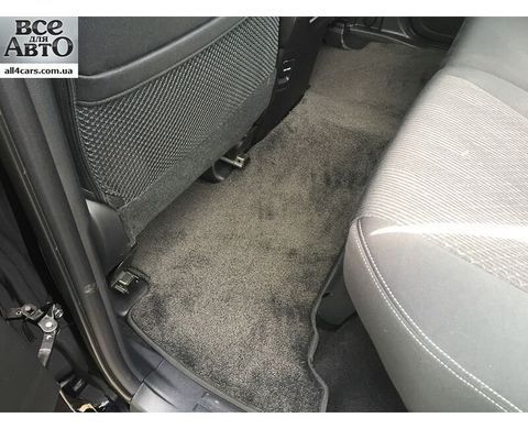 Ворсові килимки Toyota Land Cruiser Prado 150 150 з 2009р., суцільний 2 ряд (STANDART)