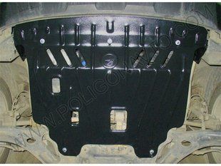 Защита картера двигателя Полигон-Авто KIA Soul 1,6CRDi 2009-2013г. (кат. E)