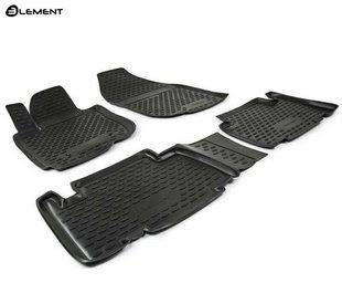 Коврики в салон Toyota RAV4 2005-2012г. длинная база (Element, полиуретан)