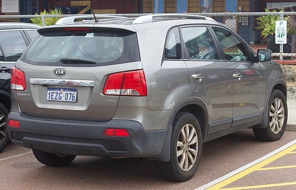 Коврики в салон 5D KIA Sorento XM '2009-12г. (до рестайлинга)