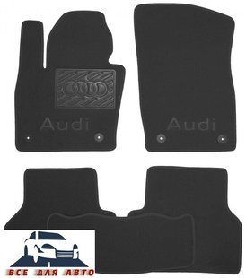Ворсові килимки Audi Q3 `2011-2018р. (STANDART)