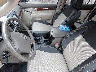Авточехлы TOYOTA PRADO 120 (2003-2009), (Premium Style, MW Brothers)