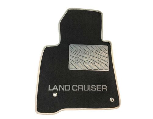 Ворсові килимки Toyota Land Cruiser 80 1'1989-1997р. (STANDART)